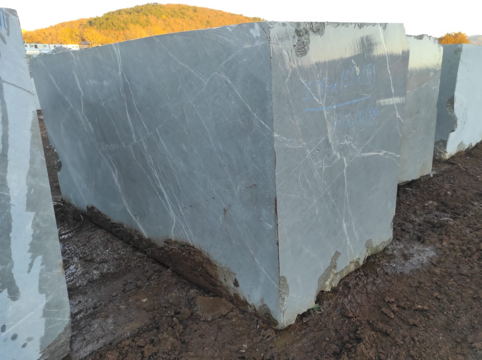 Pietra Grey marble block
